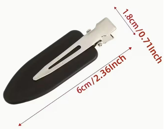 Professional Seamless No-Snag Hair Clip - Minimalist Solid Color