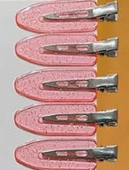 Professional Seamless No-Snag Hair Clip - Minimalist Solid Color